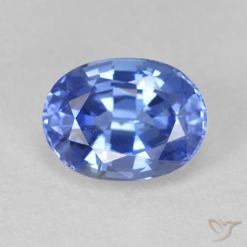 Zaffiro Blu navy medio naturale da 2.16 ct, Ovale, VS