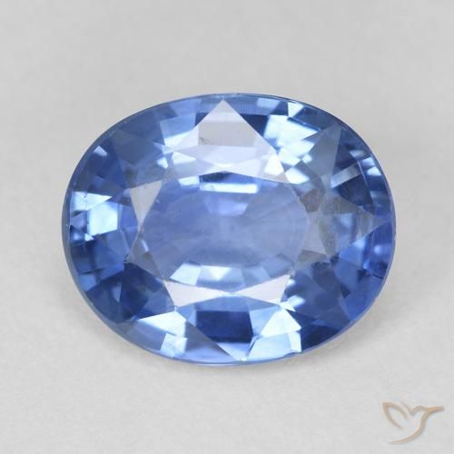 4.25ct Naturale Blu scuro medio Zaffiro, Ovale, VVS-VS