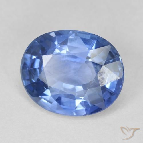 Zaffiro Blu scuro medio naturale da 4.25 ct, Ovale, VVS-VS