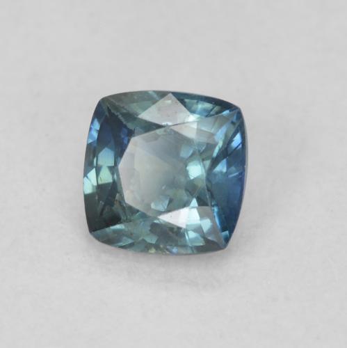 Zaffiro Blu verdastro naturale da 0.56 ct, Cuscino, VS