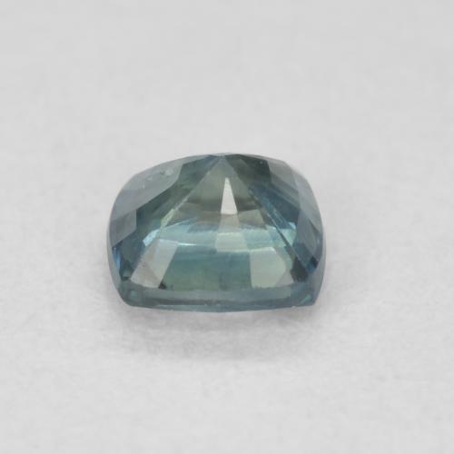 Zaffiro Blu verdastro naturale da 0.56 ct, Cuscino, VS
