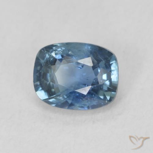 Zaffiro Blu scuro naturale da 0.59 ct, Cuscino, VS