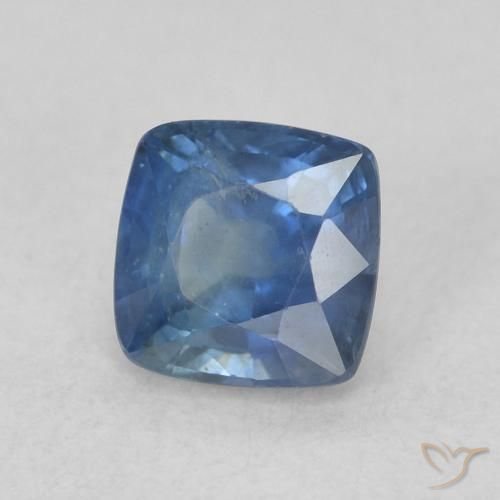 Zaffiro Blu navy naturale da 0.82 ct, Cuscino, VS
