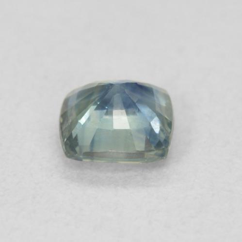 Zaffiro Teal-blu naturale da 0.56 ct, Cuscino, VS