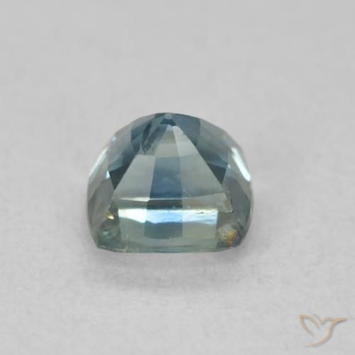 Zaffiro Teal-blu naturale da 0.69 ct, Cuscino, VS