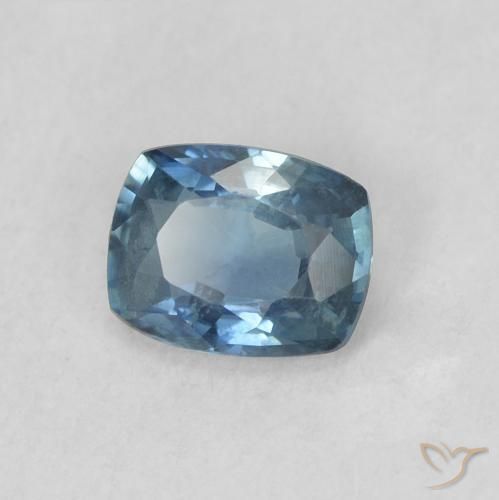 Zaffiro Blu naturale da 0.42 ct, Cuscino, VS