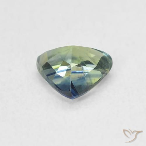 Zaffiro Multicolore naturale da 0.56 ct, Taglio trillion, VVS