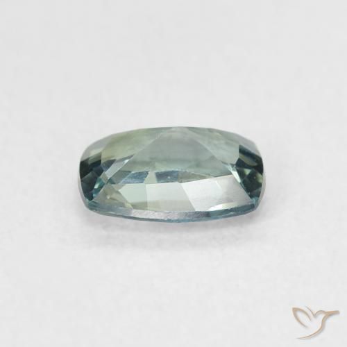 Zaffiro Teal-blu naturale da 0.67 ct, Cuscino, VVS
