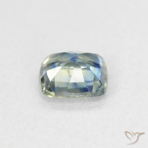 Zaffiro Blu navy naturale da 0.55 ct, Cuscino, VS-SI