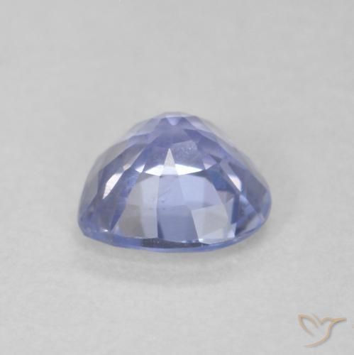 Zaffiro Blu pastello naturale da 0.70 ct, Cuore, VS