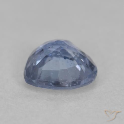 Zaffiro Blu naturale da 0.50 ct, Cuore, VS