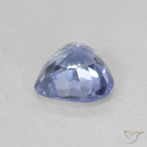 Zaffiro Azzurro naturale da 0.69 ct, Cuore, VS
