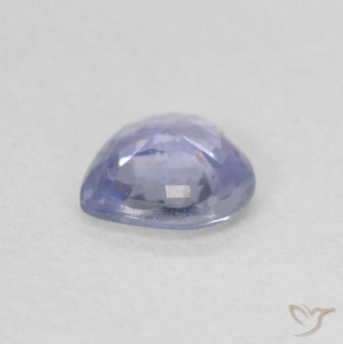 Zaffiro Azzurro naturale da 0.48 ct, Cuore, VS