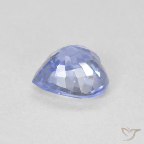 Zaffiro Blu pastello naturale da 0.61 ct, Cuore, VS