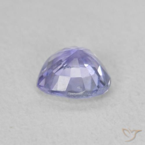 Zaffiro Azzurro naturale da 0.50 ct, Cuore, VVS-VS