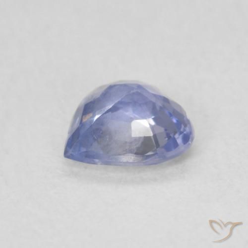 Zaffiro Blu pastello naturale da 0.57 ct, Cuore, VS