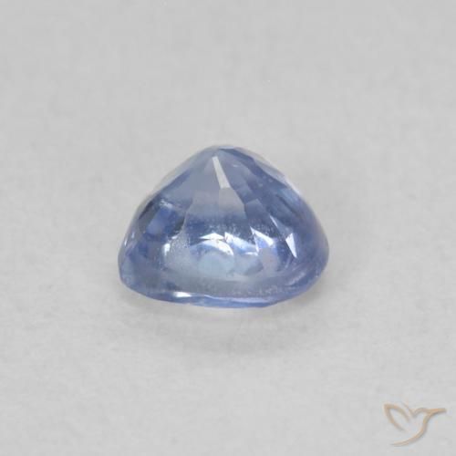 Zaffiro Blu pastello naturale da 0.51 ct, Cuore, VS