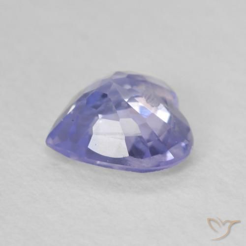 Zaffiro Azzurro naturale da 0.73 ct, Cuore, VS