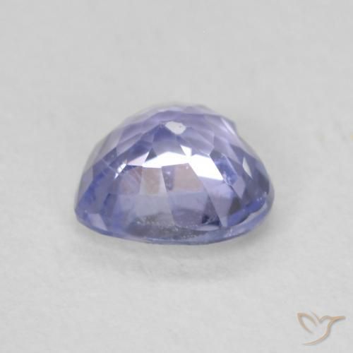 Zaffiro Azzurro naturale da 0.63 ct, Cuore, VS