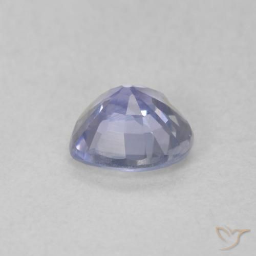 Zaffiro Azzurro naturale da 0.46 ct, Cuore, VVS-VS