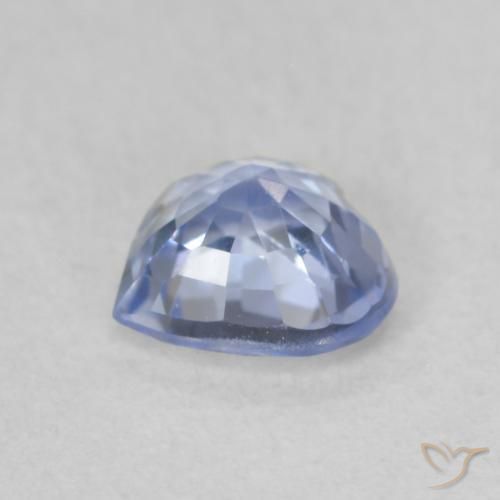 Zaffiro Azzurro naturale da 0.67 ct, Cuore, VVS-VS