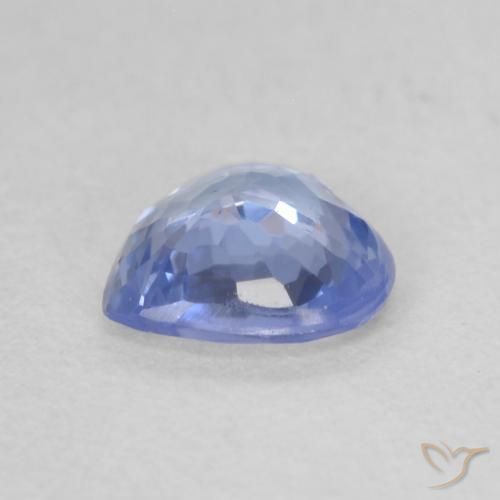 Zaffiro Azzurro naturale da 0.62 ct, Cuore, VVS-VS