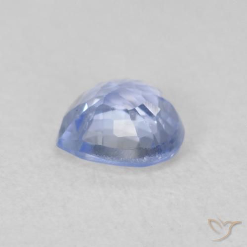 Zaffiro Blu pastello naturale da 0.61 ct, Cuore, VVS-VS