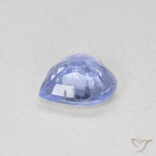 Zaffiro Azzurro naturale da 0.49 ct, Cuore, VS