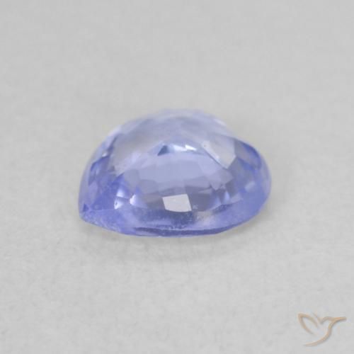 Zaffiro Azzurro naturale da 0.54 ct, Cuore, VS