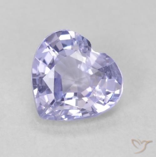 Zaffiro Azzurro naturale da 0.83 ct, Cuore, VS