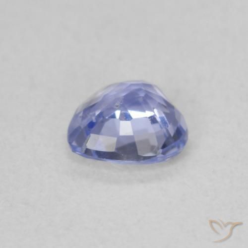 Zaffiro Azzurro naturale da 0.45 ct, Cuore, VS