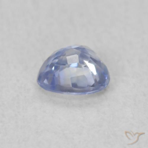 Zaffiro Blu pastello naturale da 0.29 ct, Cuore, VVS-VS