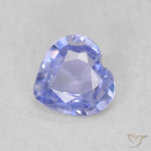 0.33ct Naturale Azzurro Zaffiro, Cuore, VVS-VS