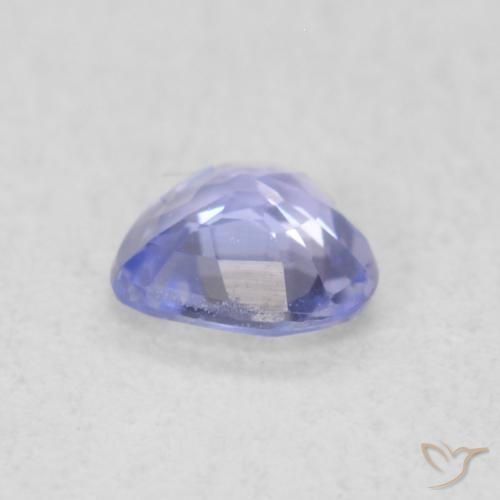 Zaffiro Azzurro naturale da 0.33 ct, Cuore, VVS-VS