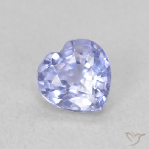 0.35ct Naturale Azzurro Zaffiro, Cuore, VVS-VS