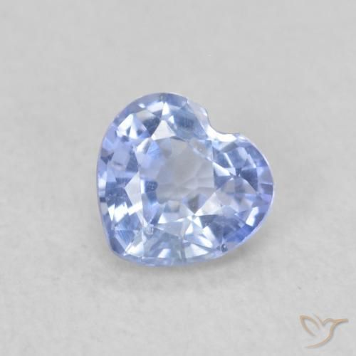 0.34ct Naturale Azzurro Zaffiro, Cuore, VVS-VS
