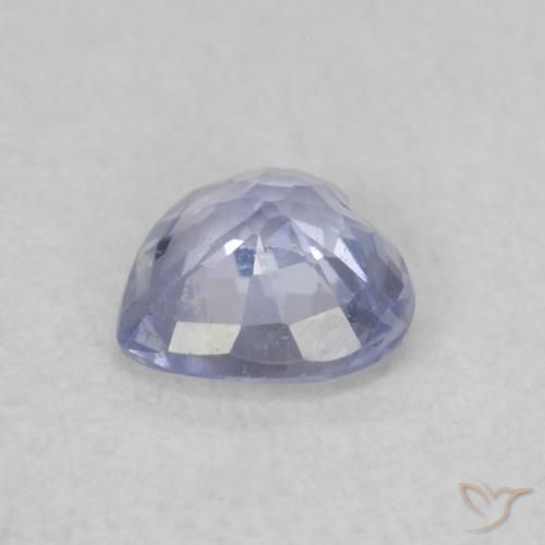 Zaffiro Azzurro naturale da 0.37 ct, Cuore, VS