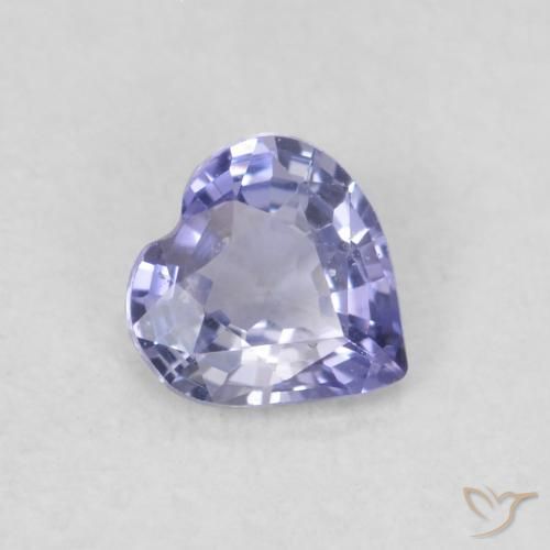 Zaffiro Azzurro naturale da 0.30 ct, Cuore, VS