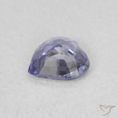 Zaffiro Azzurro naturale da 0.30 ct, Cuore, VS