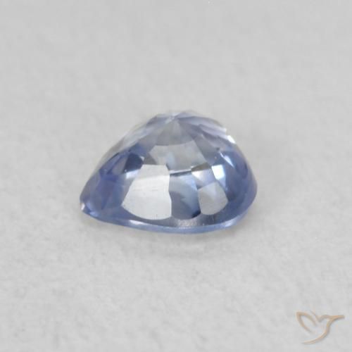 Zaffiro Blu pastello naturale da 0.31 ct, Cuore, VS