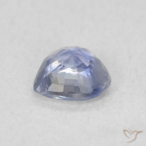 Zaffiro Bambina blu naturale da 0.34 ct, Cuore, VVS-VS