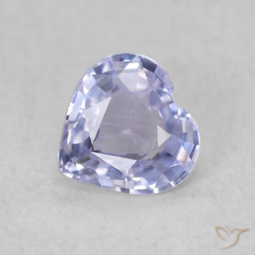 0.38ct Naturale Azzurro Zaffiro, Cuore, VVS-VS