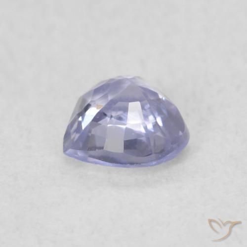 Zaffiro Azzurro naturale da 0.36 ct, Cuore, VVS-VS