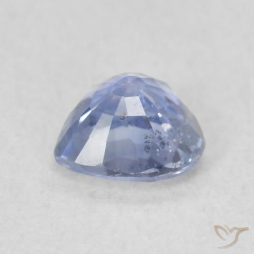 Zaffiro Azzurro naturale da 0.50 ct, Cuore, VS