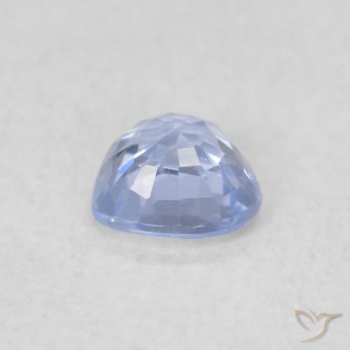 Zaffiro Viola blu chiaro naturale da 0.30 ct, Cuore, VS