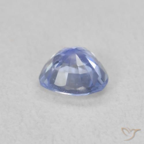 Zaffiro Blu pastello naturale da 0.44 ct, Cuore, VS
