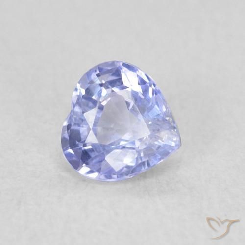 Zaffiro Azzurro naturale da 0.36 ct, Cuore, VS