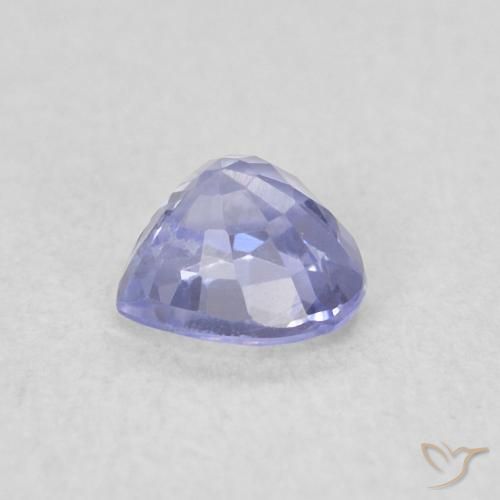 Zaffiro Azzurro naturale da 0.36 ct, Cuore, VS