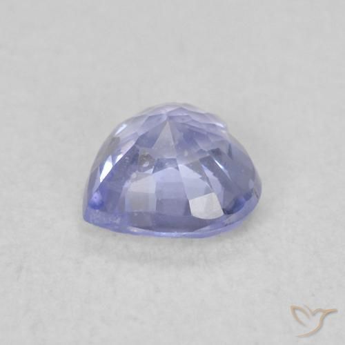 Zaffiro Azzurro naturale da 0.39 ct, Cuore, VS