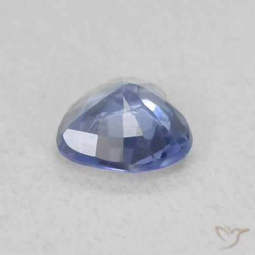 Zaffiro Azzurro naturale da 0.39 ct, Cuore, VS